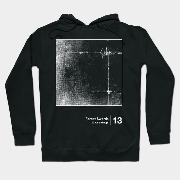 Engravings / Minimal Style Graphic Artwork Hoodie by saudade